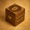 Wooden Money Bank