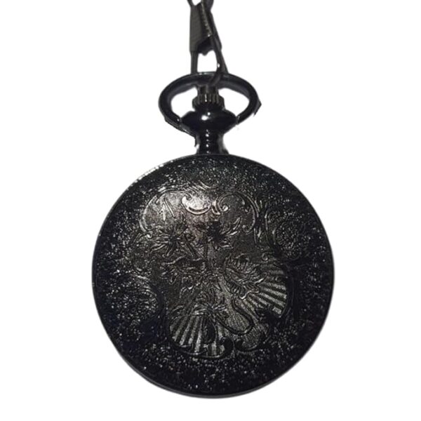 Antique Brass Pocket Watch Pendant with Chain – Vintage Analog Timepiece for Men