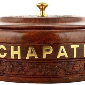 Sheesham Wooden Chapati Box