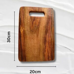 Handcrafted Sheesham wood chopping board for kitchen