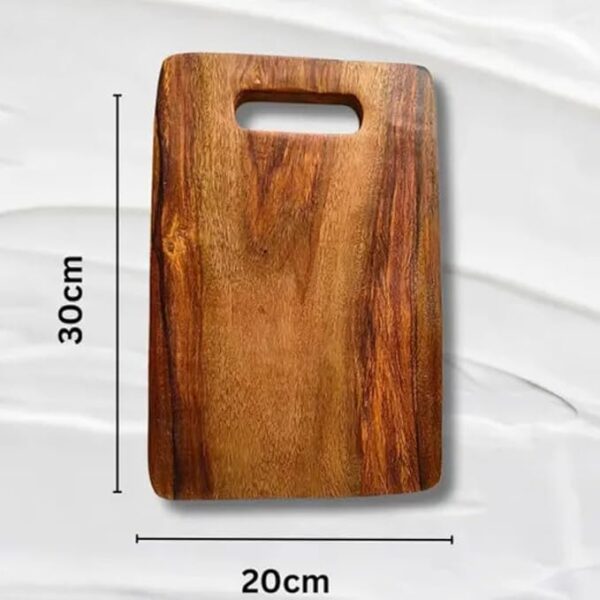 Handcrafted Sheesham wood chopping board for kitchen
