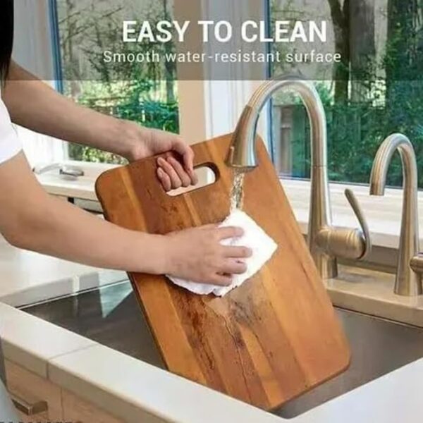 Handcrafted Sheesham wood chopping board for kitchen