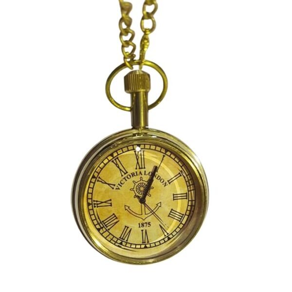 Vintage Brass Pocket Watch