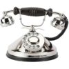 Vintage Decorative Dummy Landline Telephone – Retro Rotary Dial Antique Replica