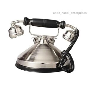 Vintage Decorative Dummy Landline Telephone – Retro Rotary Dial Antique Replica