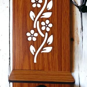 Wooden Mobile Phone Holder Sheesham Wood Stand for Desk