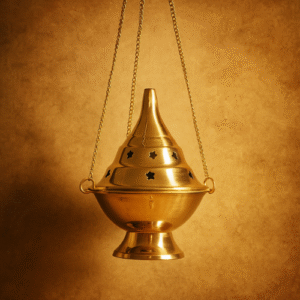 Brass Hanging Incense Burner