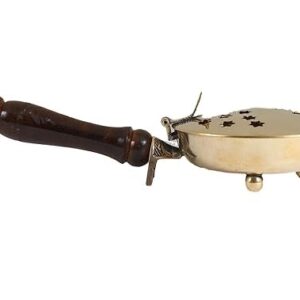 Brass Dhoop Dani with Star Cutouts – Vintage Charcoal Burner