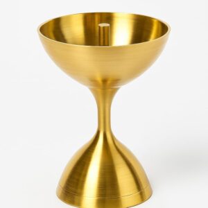 Handcrafted Brass Diya and Incense Burner for Home Mandir