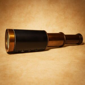 Vintage Brass Spyglass Telescope