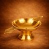 Brass Diya with Side Handles