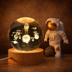 3D Crystal Astronaut Lamp