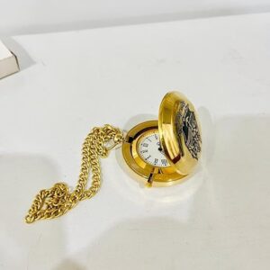 Brass Pocket Watch desk decor collectible gift