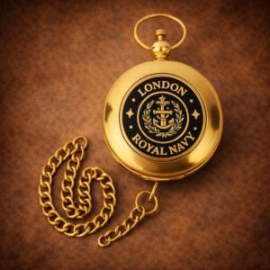 Vintage Brass Pocket Watch