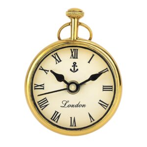 pocket watch paperweight clock office desk decor