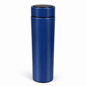 Smart LED Temperature Water Bottle touch LED display close up