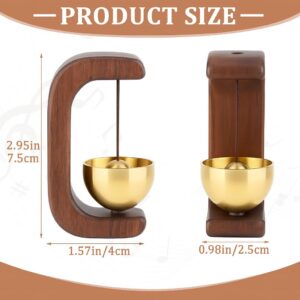 Wooden Door Chime magnetic installation on door