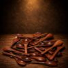Mini Wooden Salt Spoon Set Pack of 12